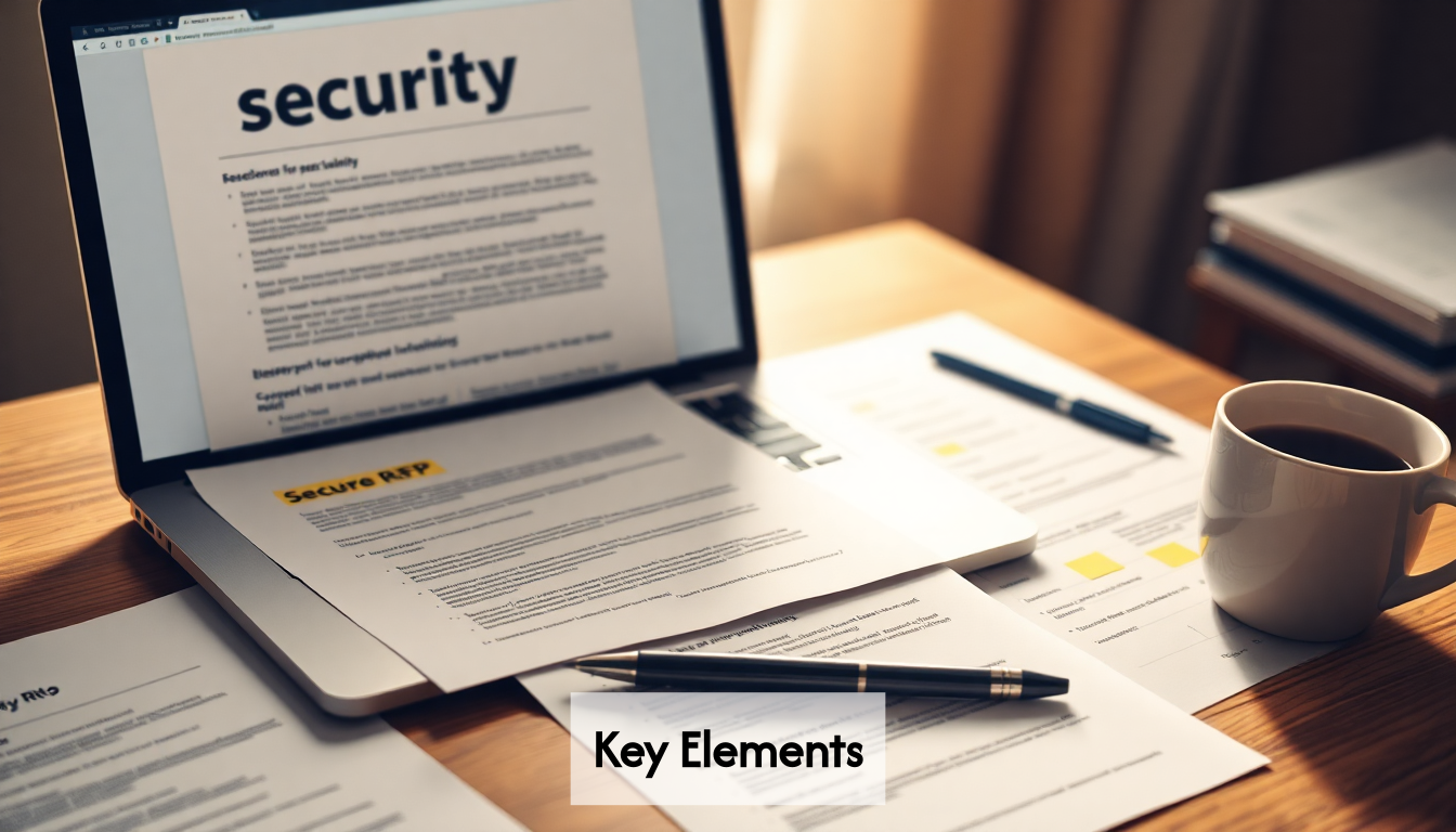 Essential components of RFP