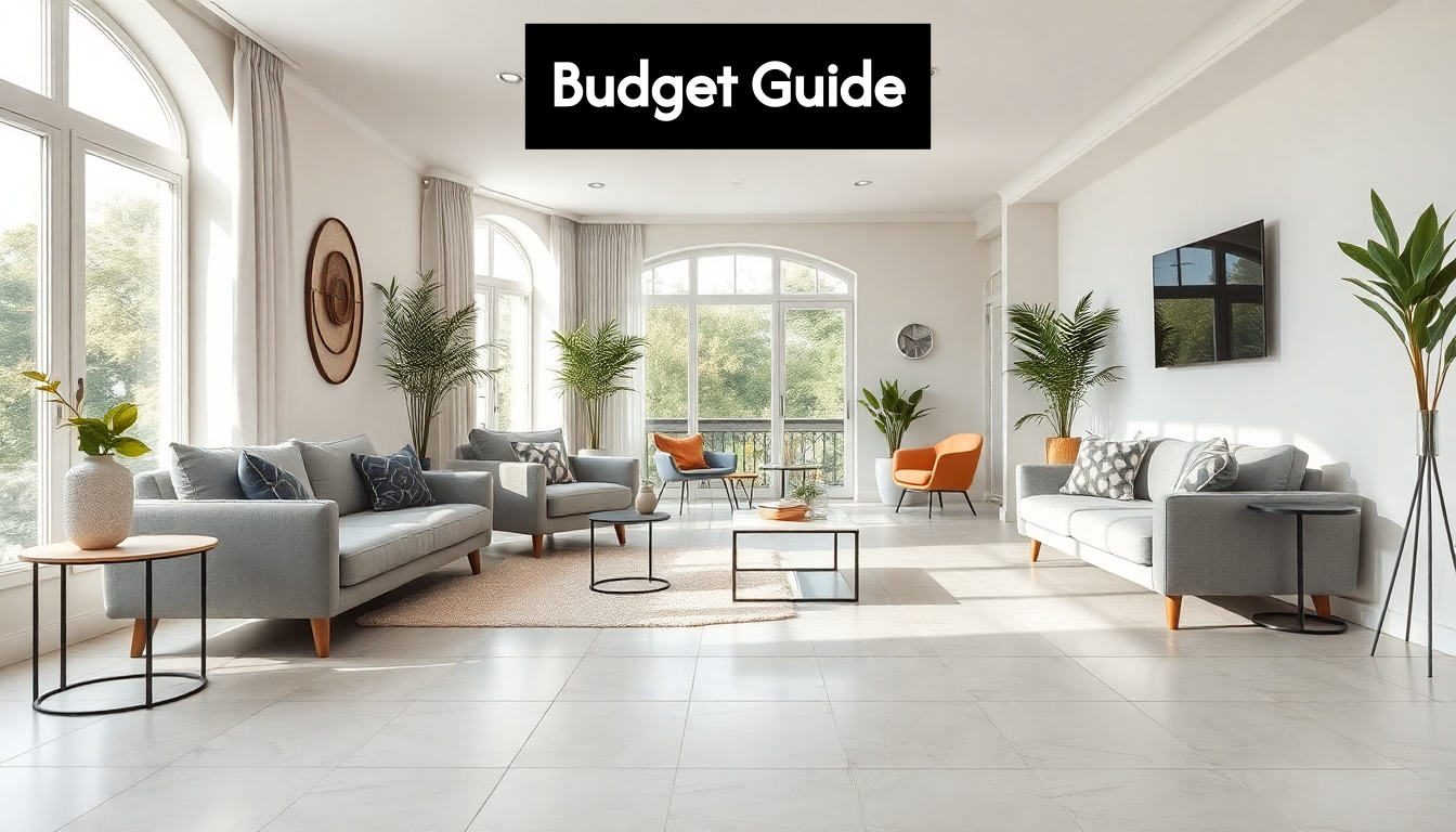 Modern tiled home interior with new tile installation