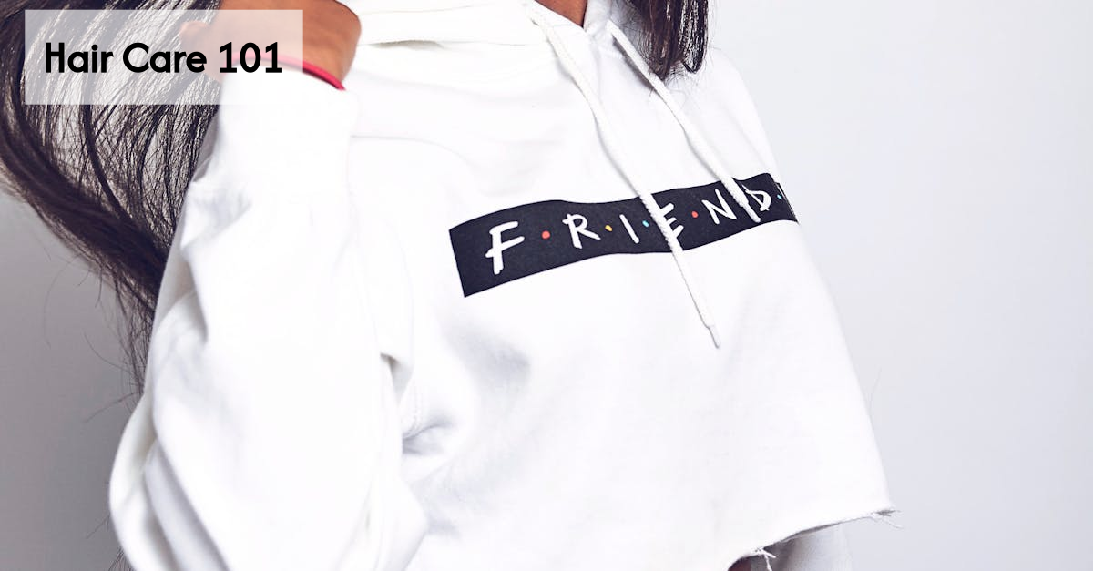 Black hair with curls