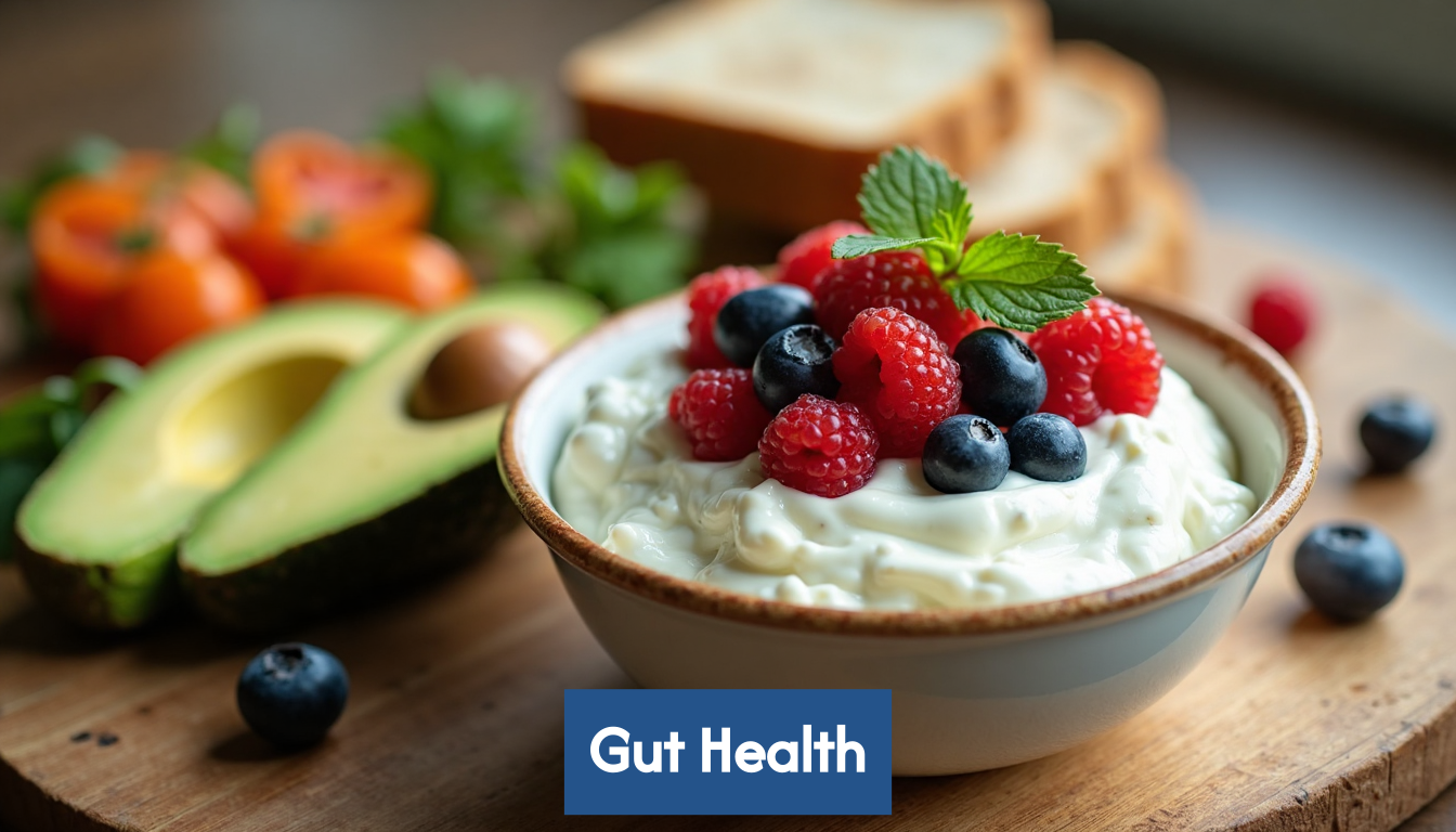Nutritious foods for gut health and wellness