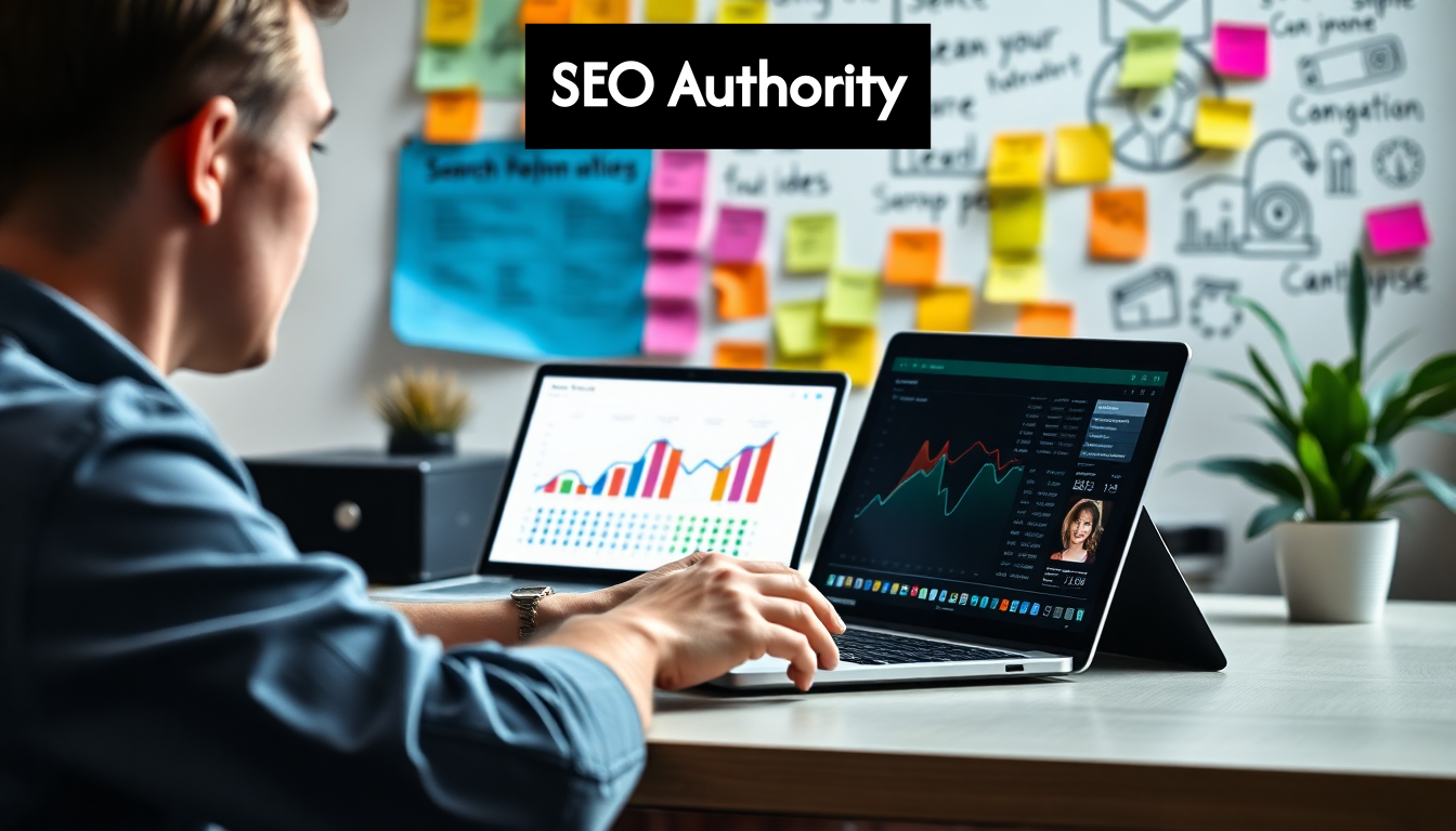 SEO work environment view