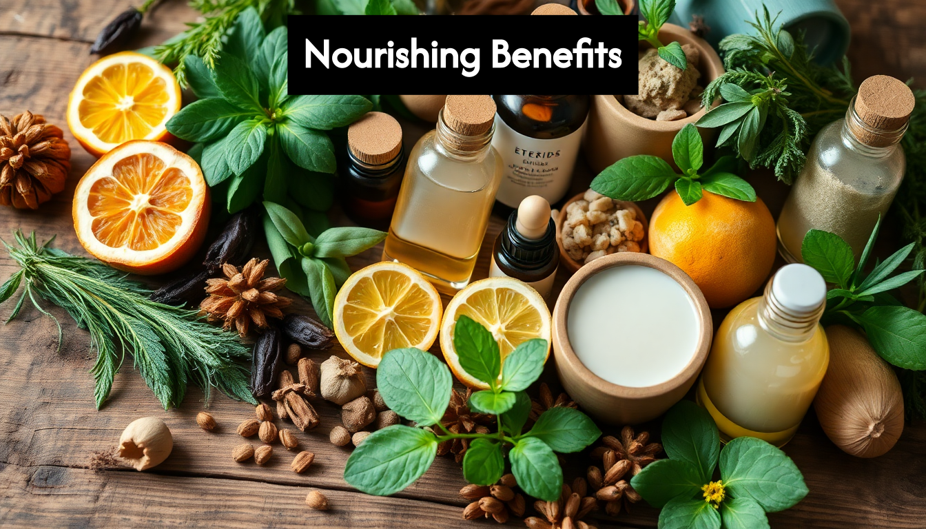 Organic skincare natural ingredients