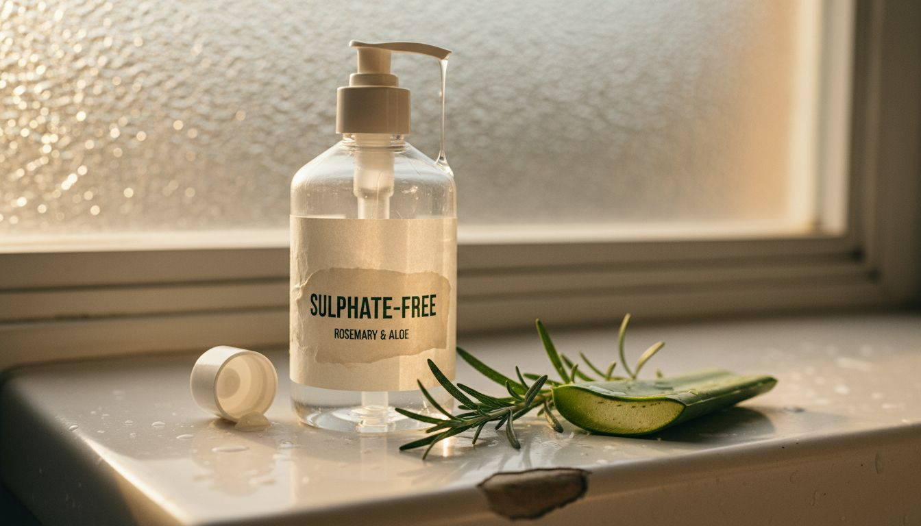 Close-up sulphate-free shampoo and ingredients