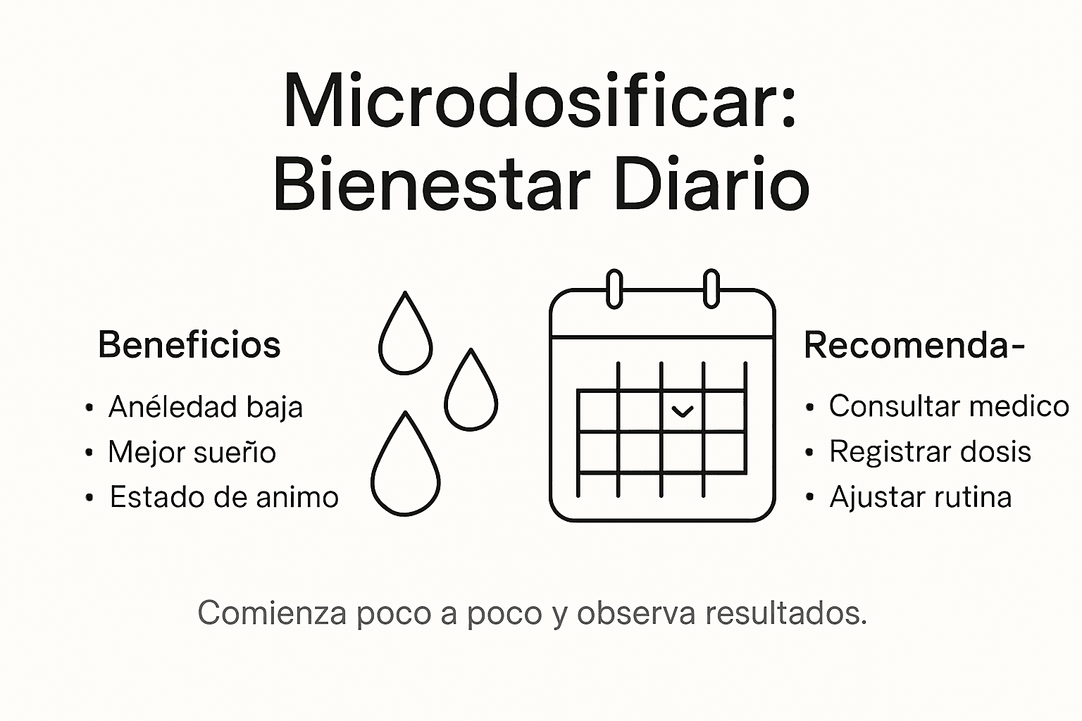 Guía visual sobre cómo microdosificar cannabinoides para mejorar tu bienestar