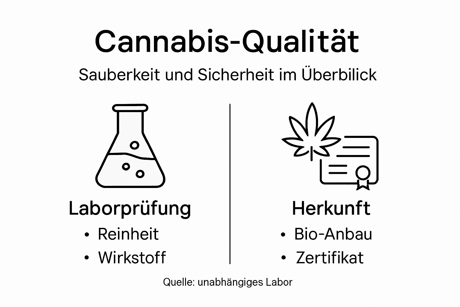 Cannabis-Qualität auf einen Blick: Die wichtigsten Merkmale im Überblick