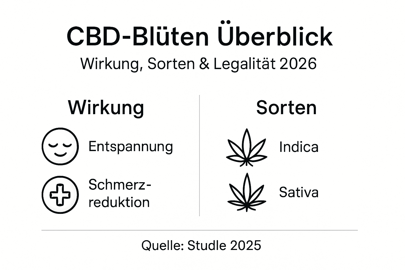 Übersicht: Wirkung und Vielfalt von CBD-Blüten auf einen Blick