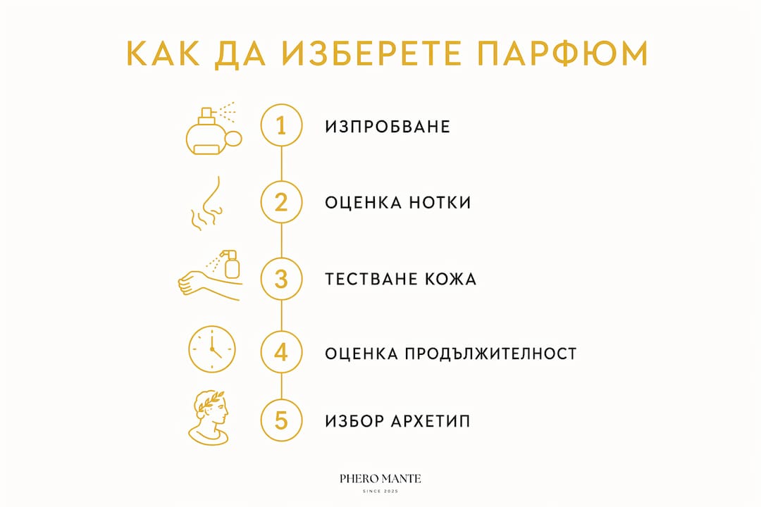 Инфографика: Практични съвети за правилен избор на парфюм