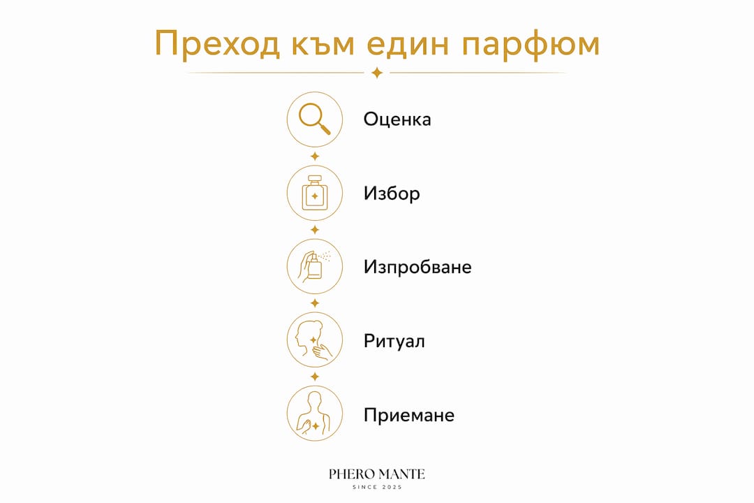 Инфографика с лесни съвети как да избереш и останеш само с един любим парфюм
