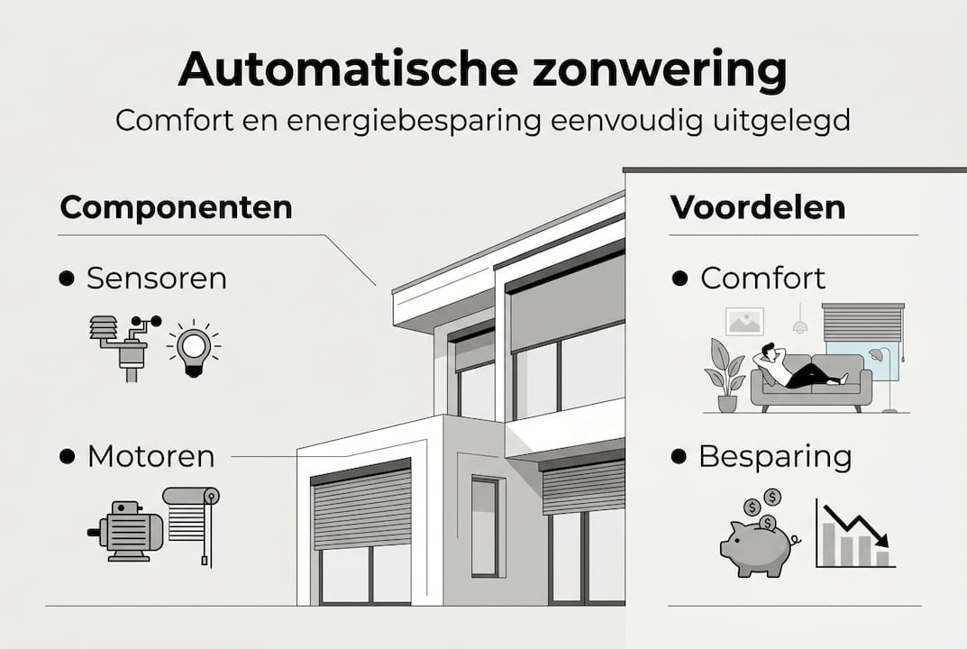 Overzicht: de belangrijkste onderdelen van zonwering en hun voordelen
