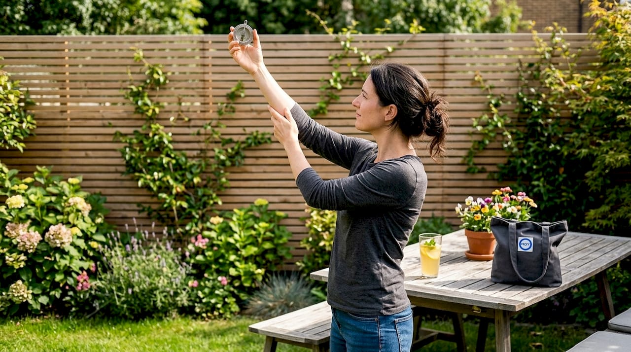 Analyse van zonrichting en windbelasting op terras — eerste stap voor zonwering terras-keuze