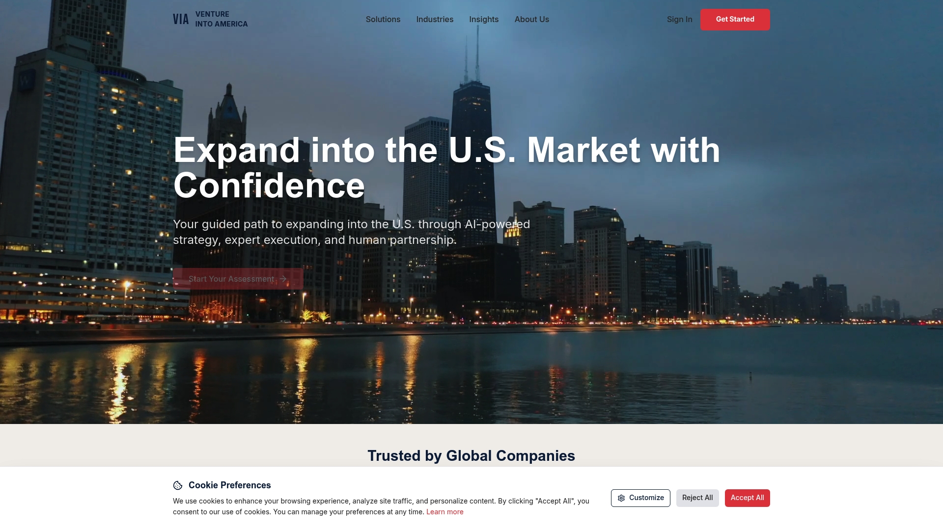 Venture Into America