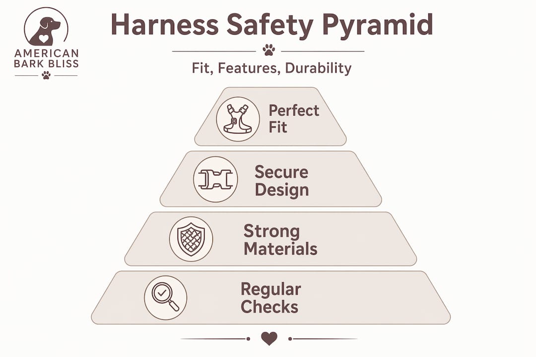 Hierarchical pyramid of harness safety essentials
