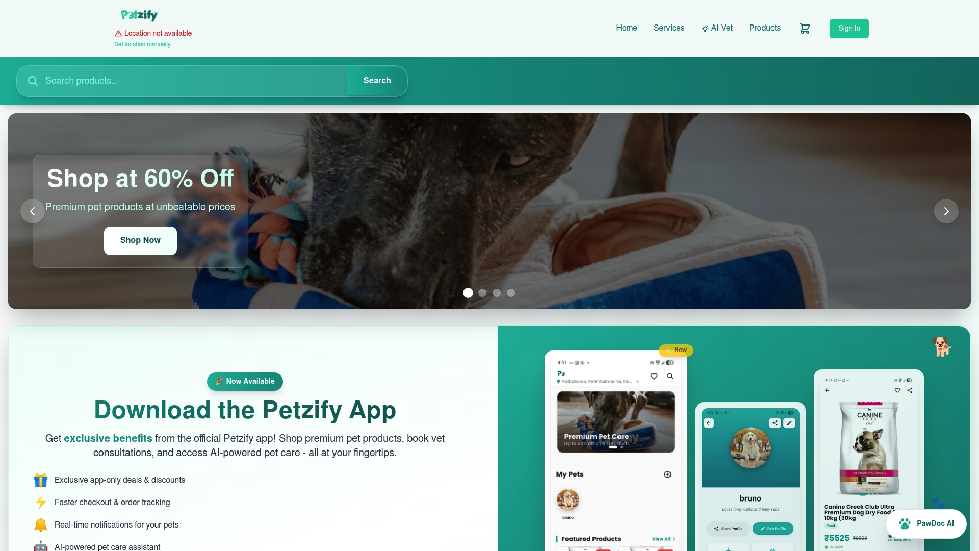 https://petzify.in