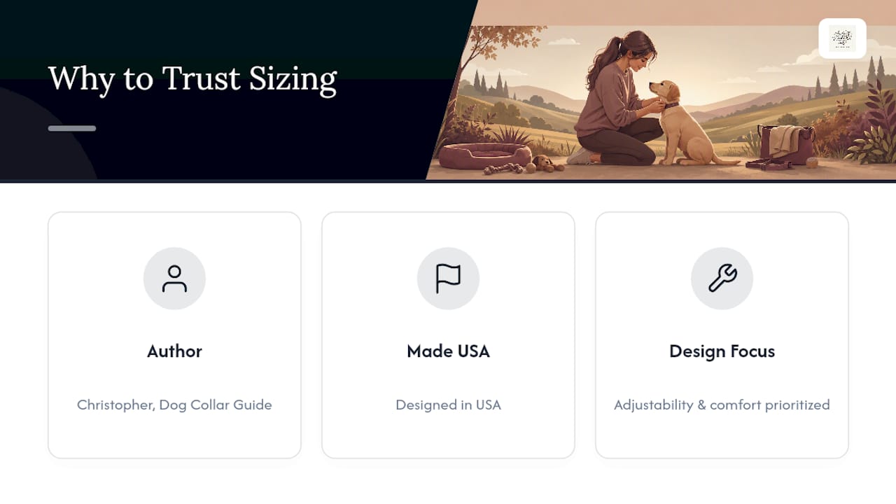 Why Trust This Sizing Advice — overview diagram
