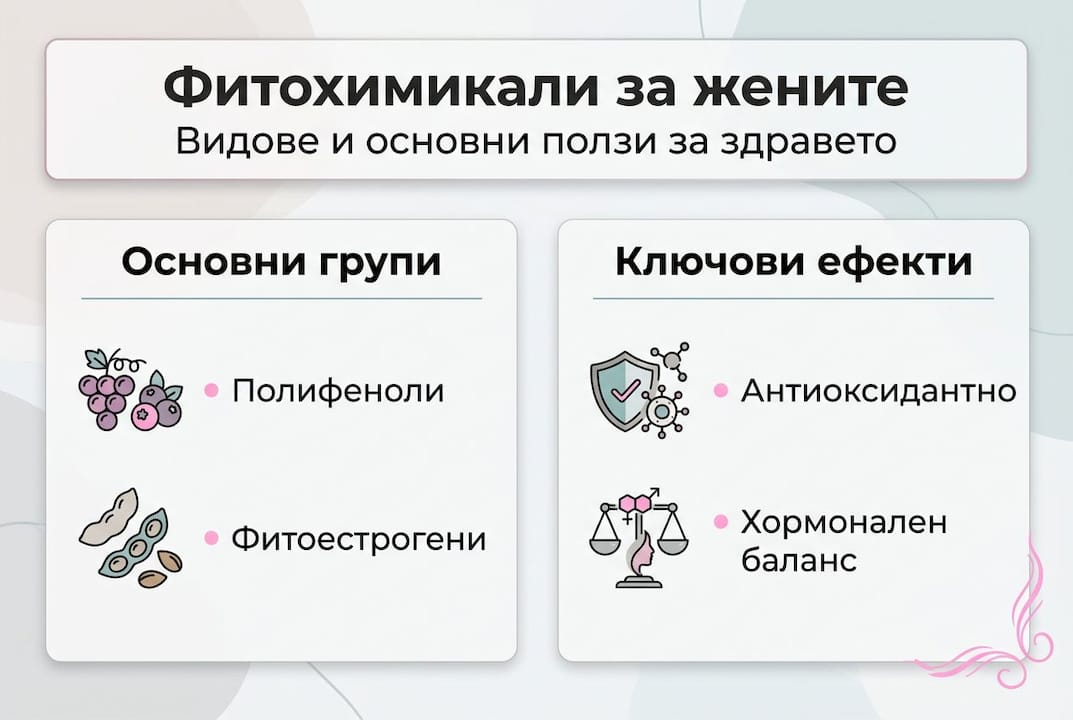 Инфографика: Какво представляват фитохимикалите и с какво са полезни за здравето ни