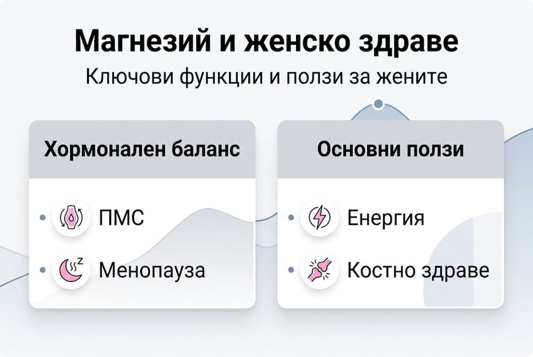 Инфографика: Как действа магнезият и с какво е полезен за нашето здраве