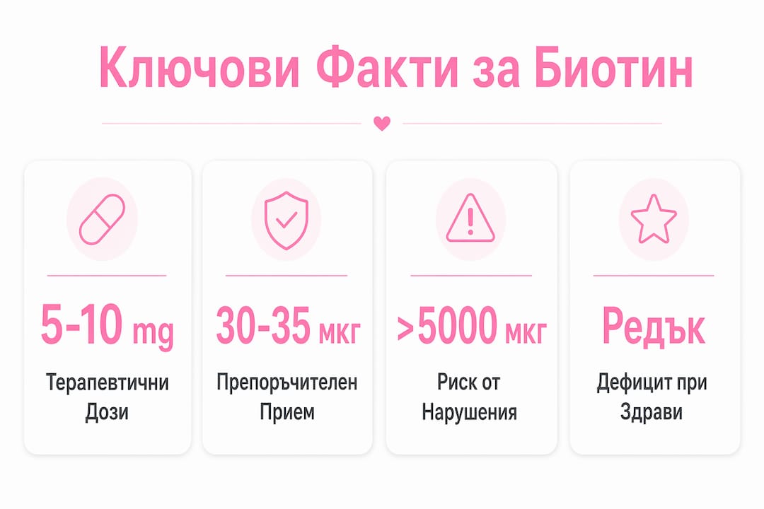Инфографика: Най-важното, което трябва да знаете за биотина