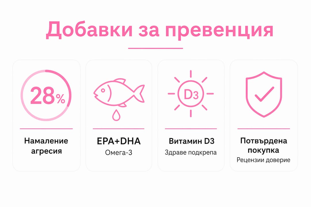 Инфографика с най-важните съвети за превантивен прием на добавки