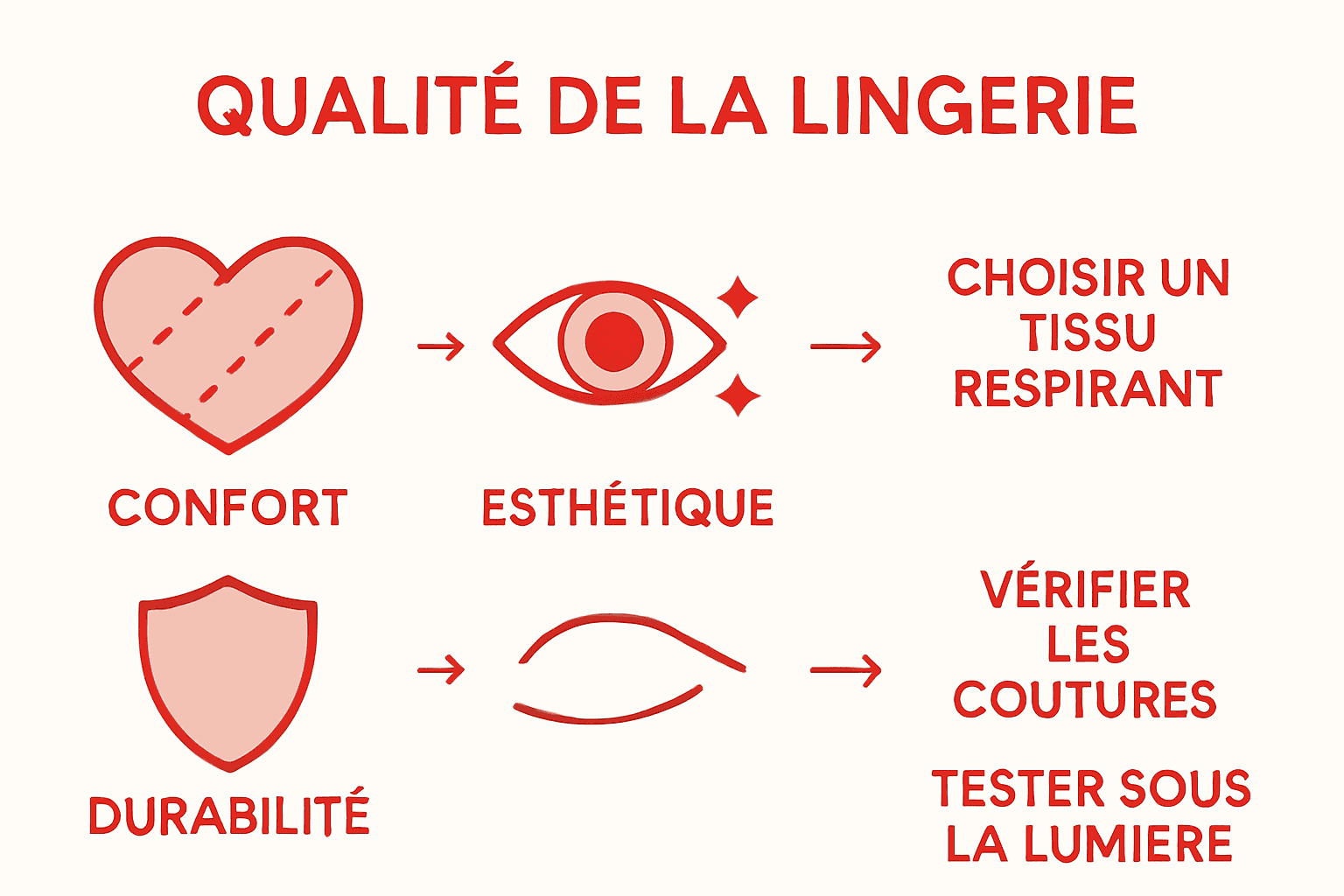 Les critères essentiels à prendre en compte pour choisir la doublure de votre lingerie – infographie