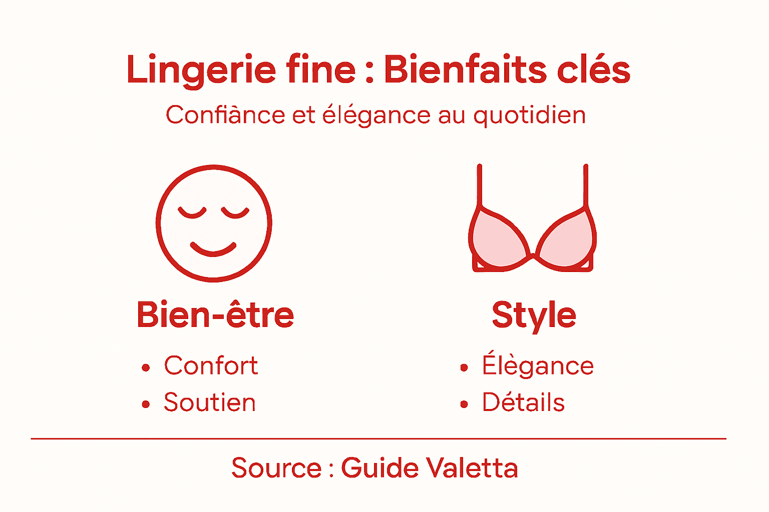 Découvrez en images tous les atouts de la lingerie raffinée