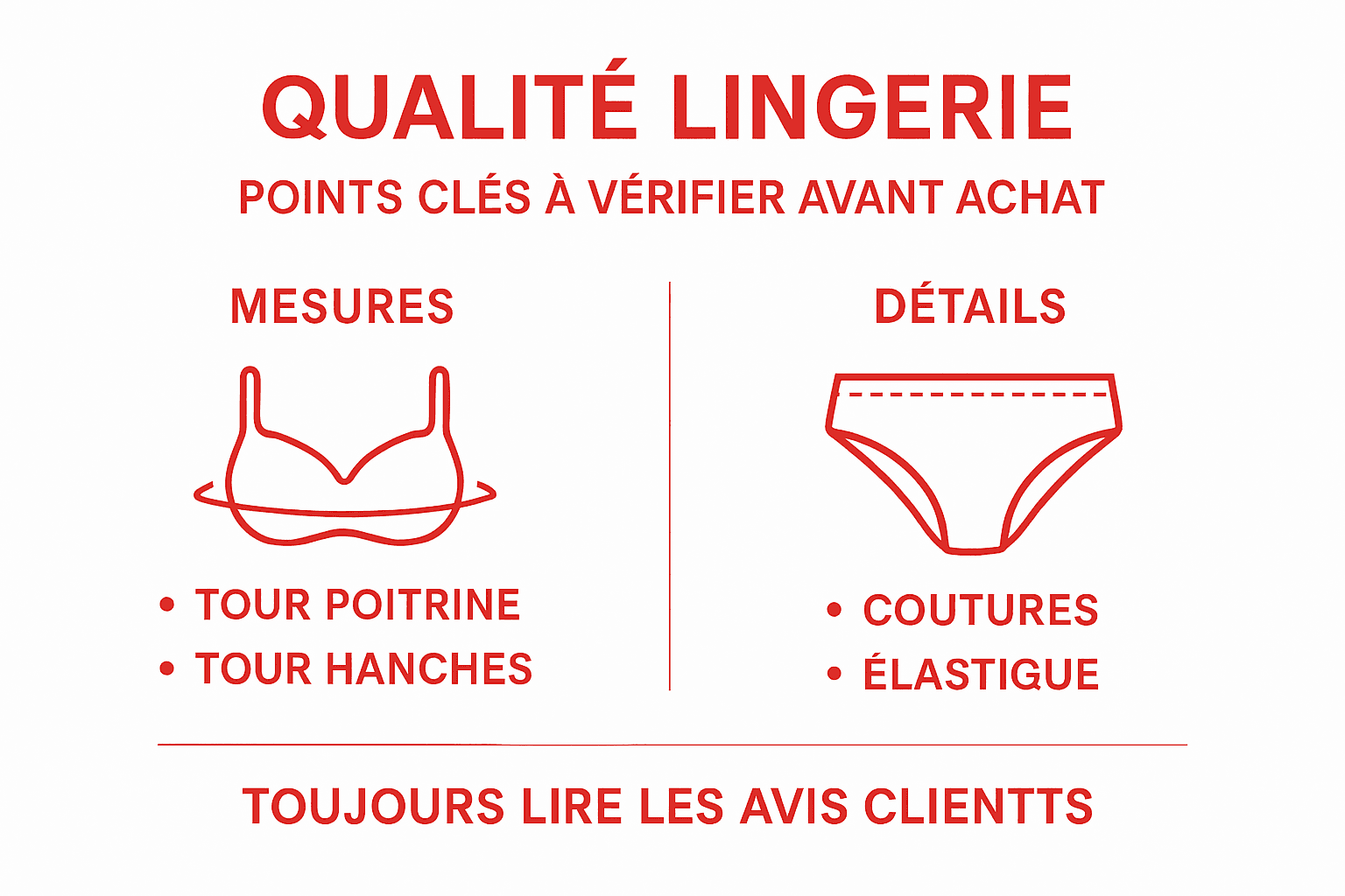 Les essentiels du contrôle qualité en lingerie : les points à vérifier absolument