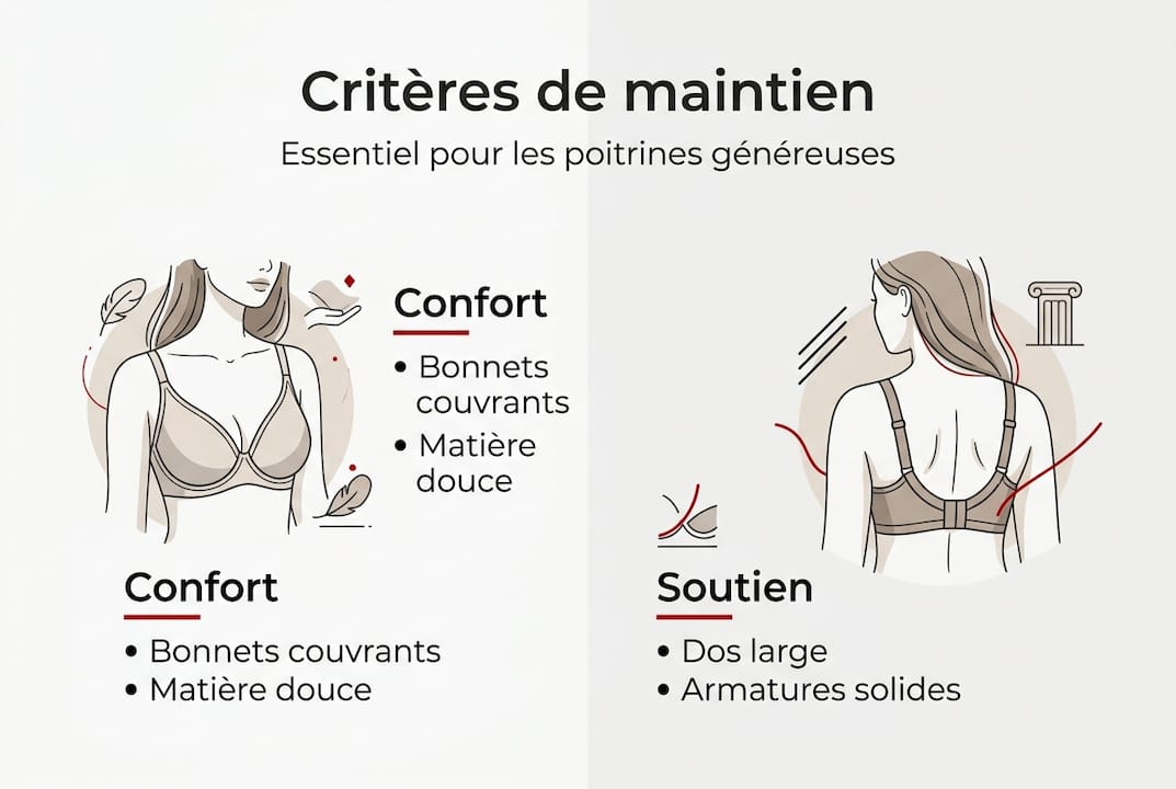 Infographie : les essentiels pour un soutien-gorge confortable et bien ajusté