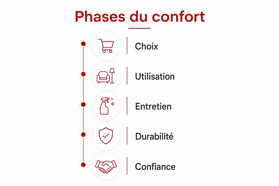 Infographie : les étapes clés pour allier confort et maintien en lingerie