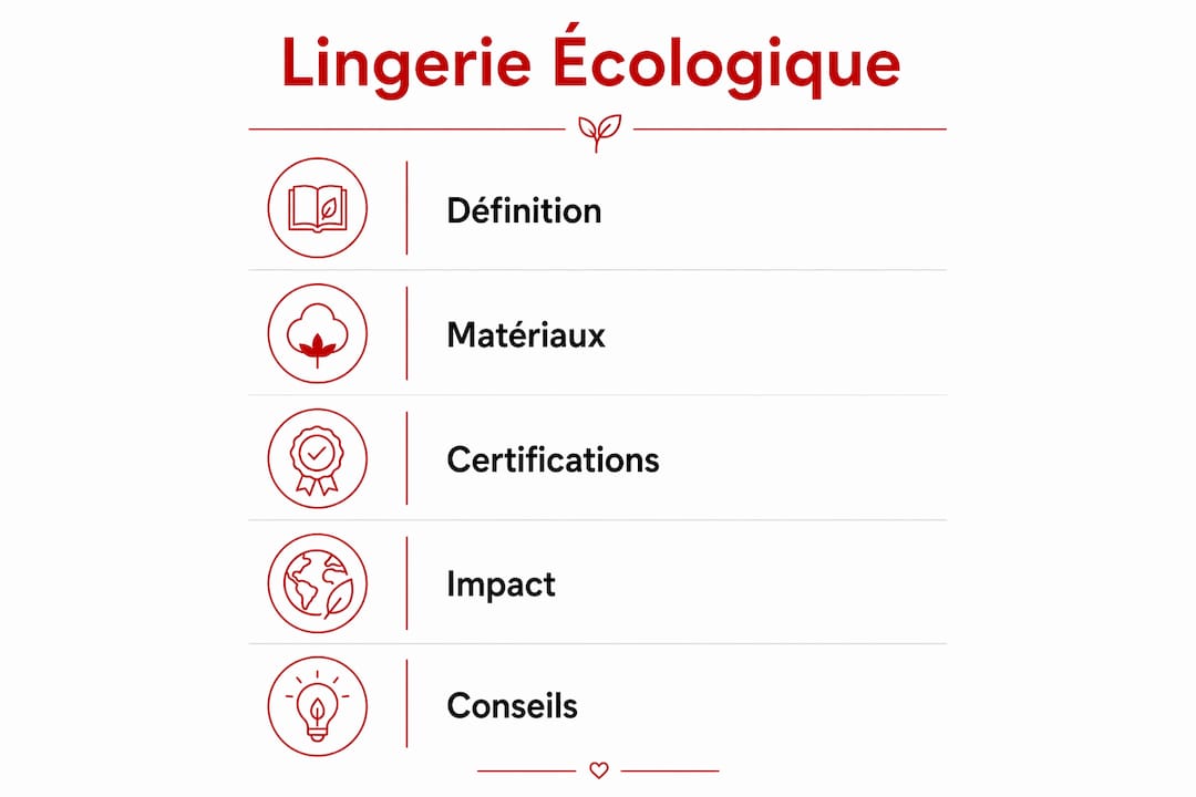 Découvrez en un coup d’œil les grandes étapes de la fabrication d’une lingerie écoresponsable grâce à notre infographie.