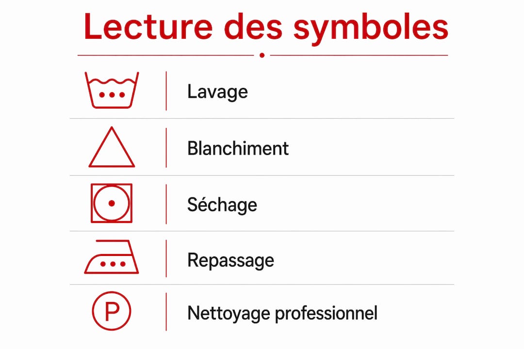 Infographie : tout savoir sur les symboles d’entretien de la lingerie
