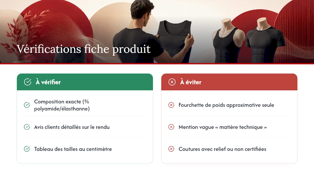 Trois critères pour évaluer une fiche produit