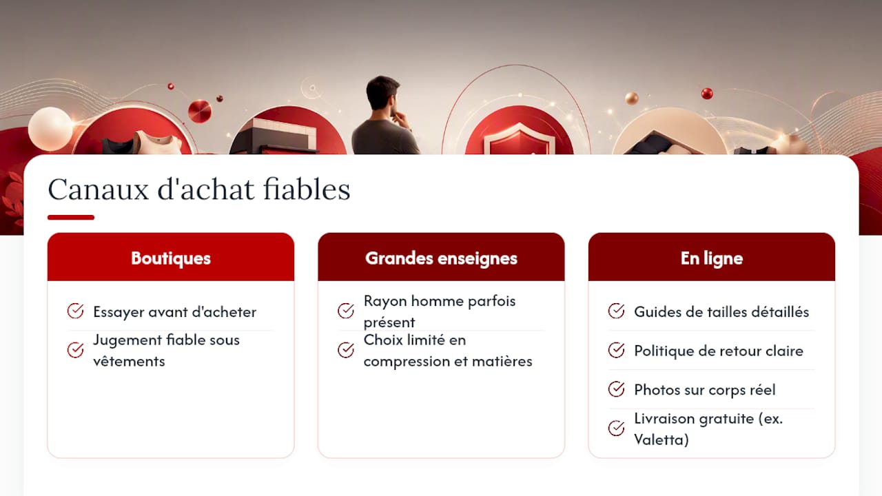 Où acheter un gainant homme discret en toute confiance ? — overview diagram