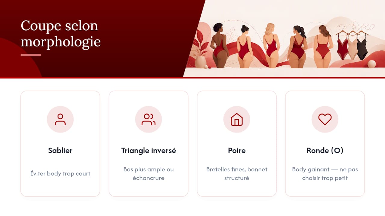 Quelle taille de body selon votre morphologie ? — overview diagram