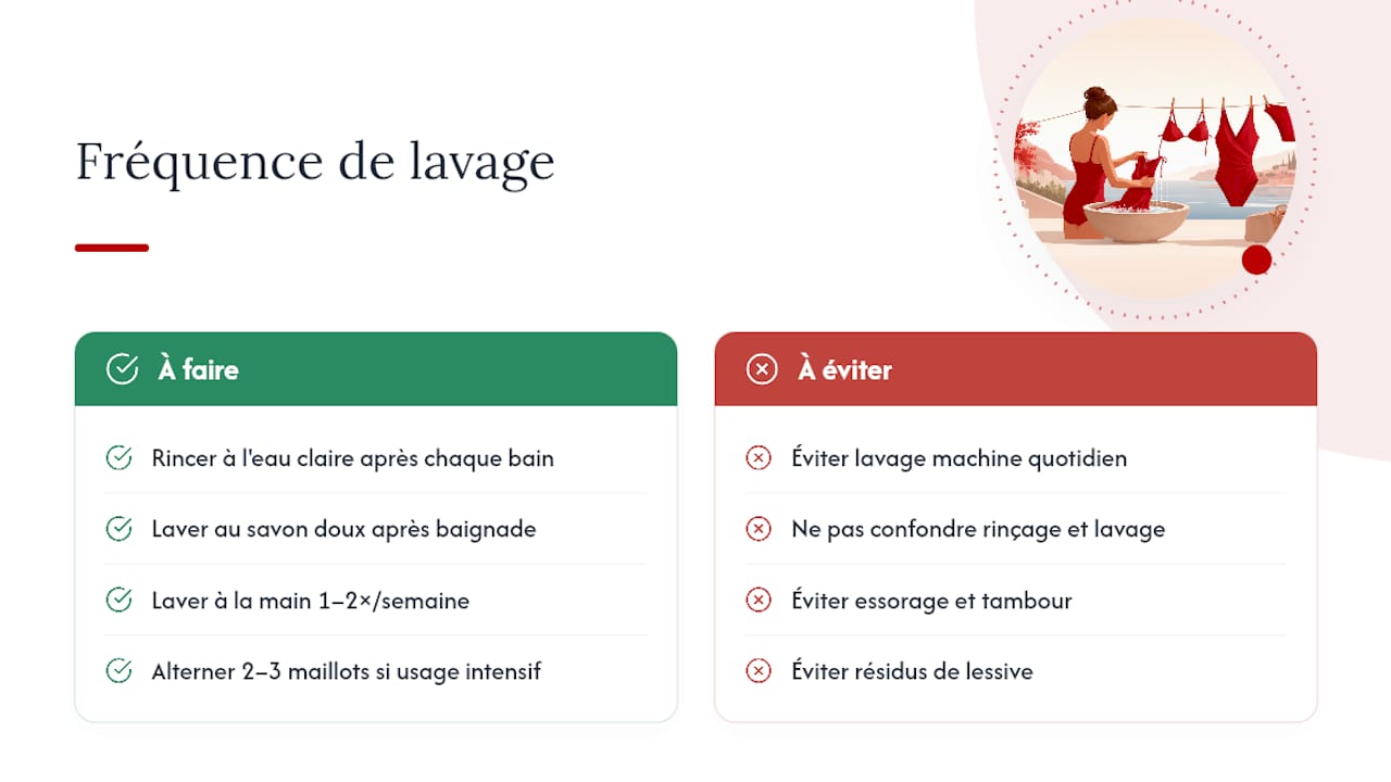 À quelle fréquence faut il vraiment laver son maillot de bain ? — overview diagram