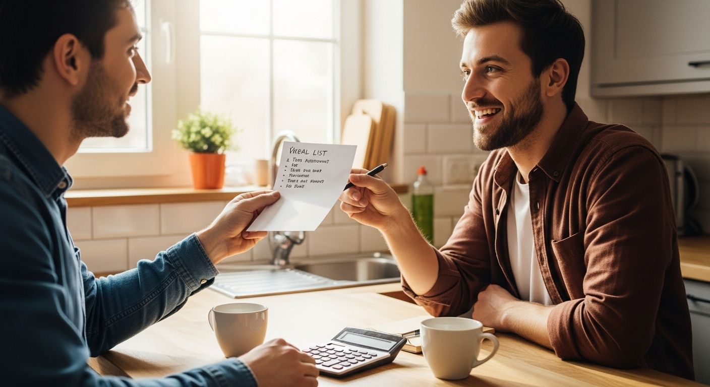 friendship verbal agreement kitchen
