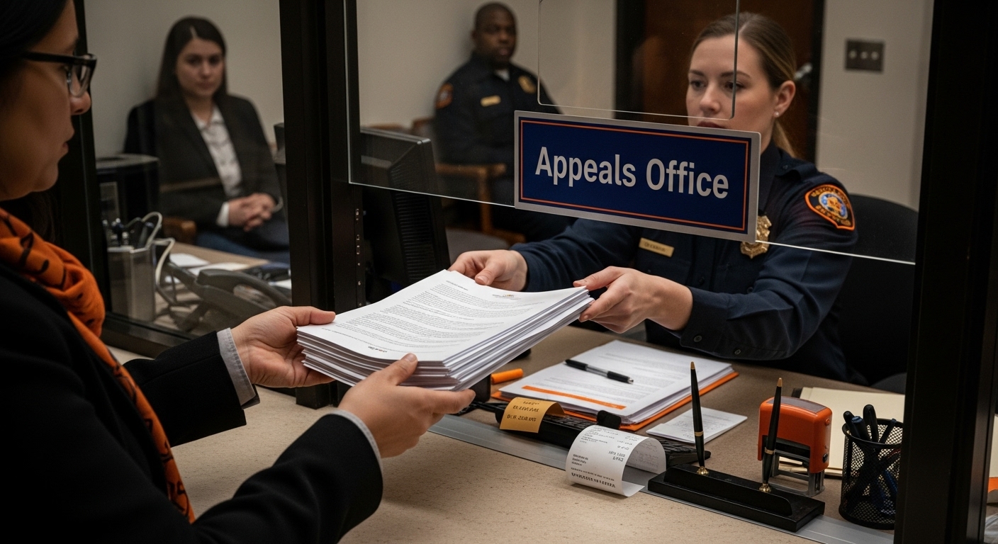 appeal filing, legal submission