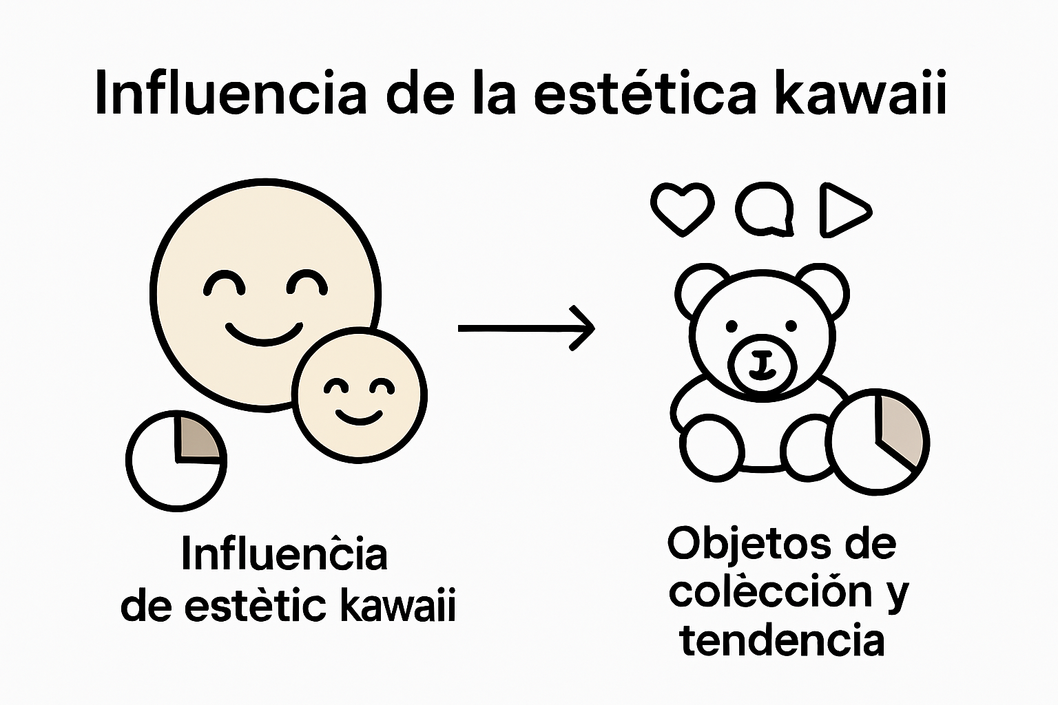 Infografía: las últimas tendencias kawaii en peluches de colección