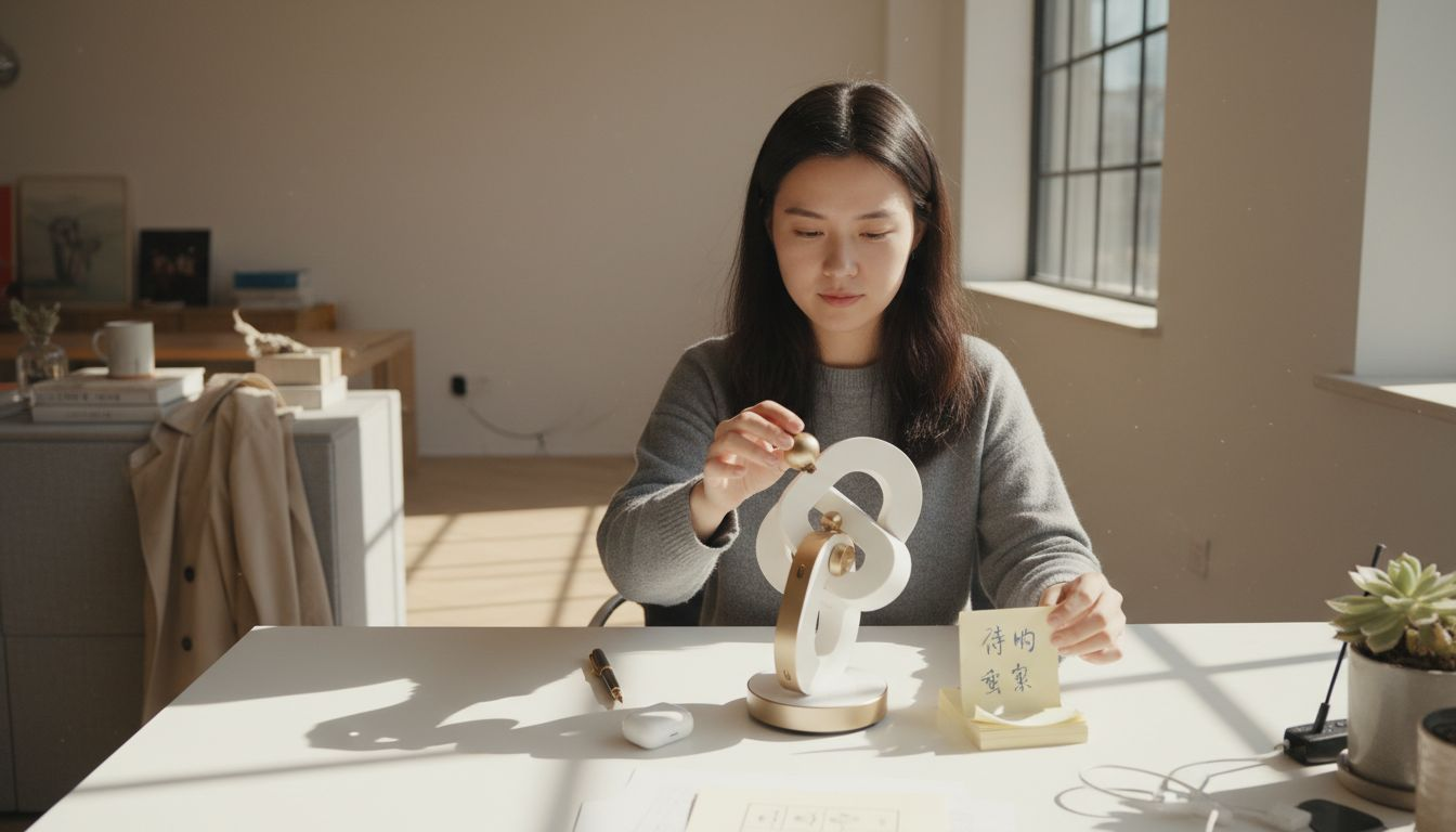 在办公桌上放一些智能小玩具，不仅能缓解工作压力，还能帮助我们调整心情，让办公环境变得更轻松愉快。