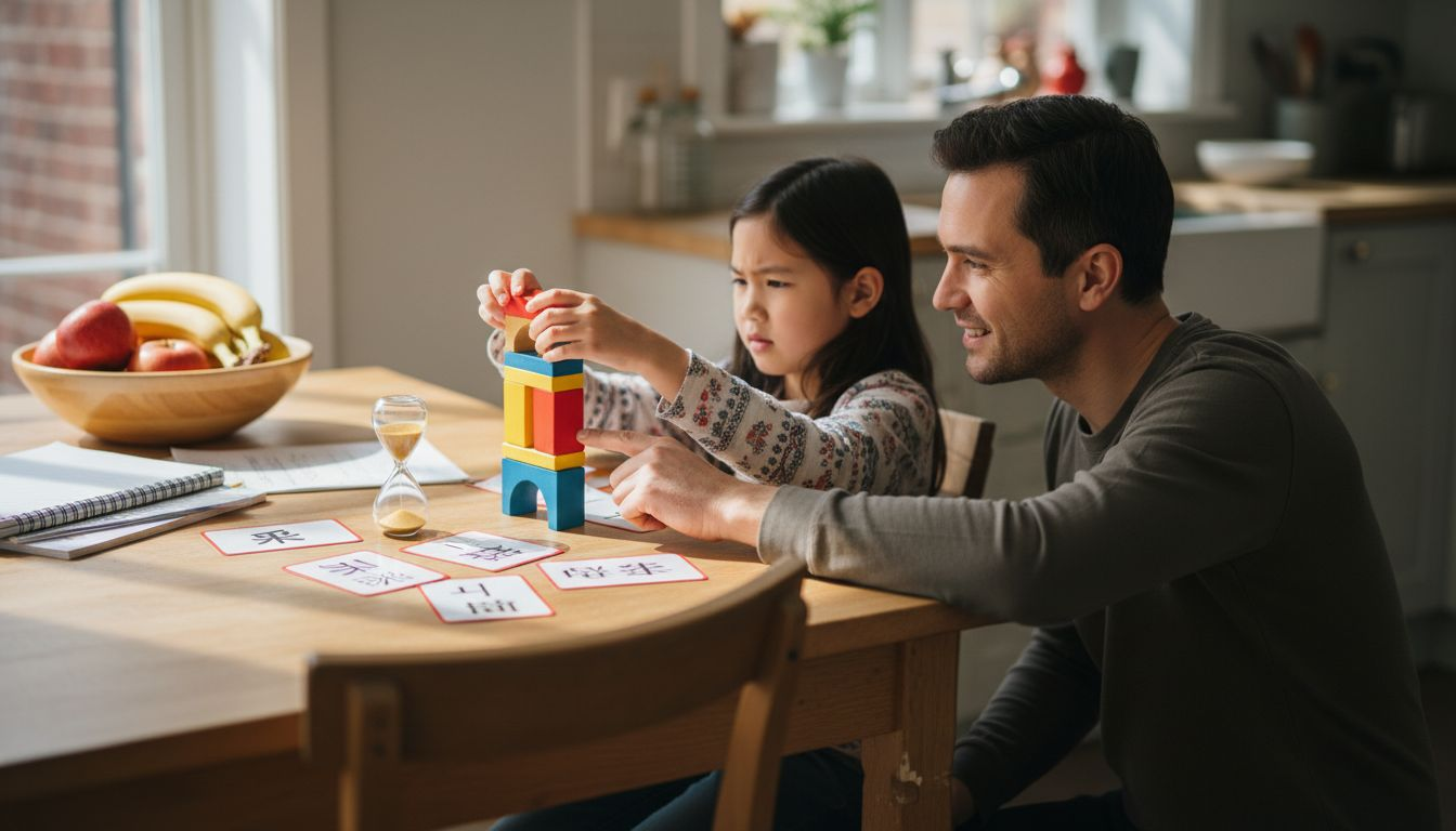 家长可以通过日常的陪伴和引导，帮助孩子逐步培养专注力。