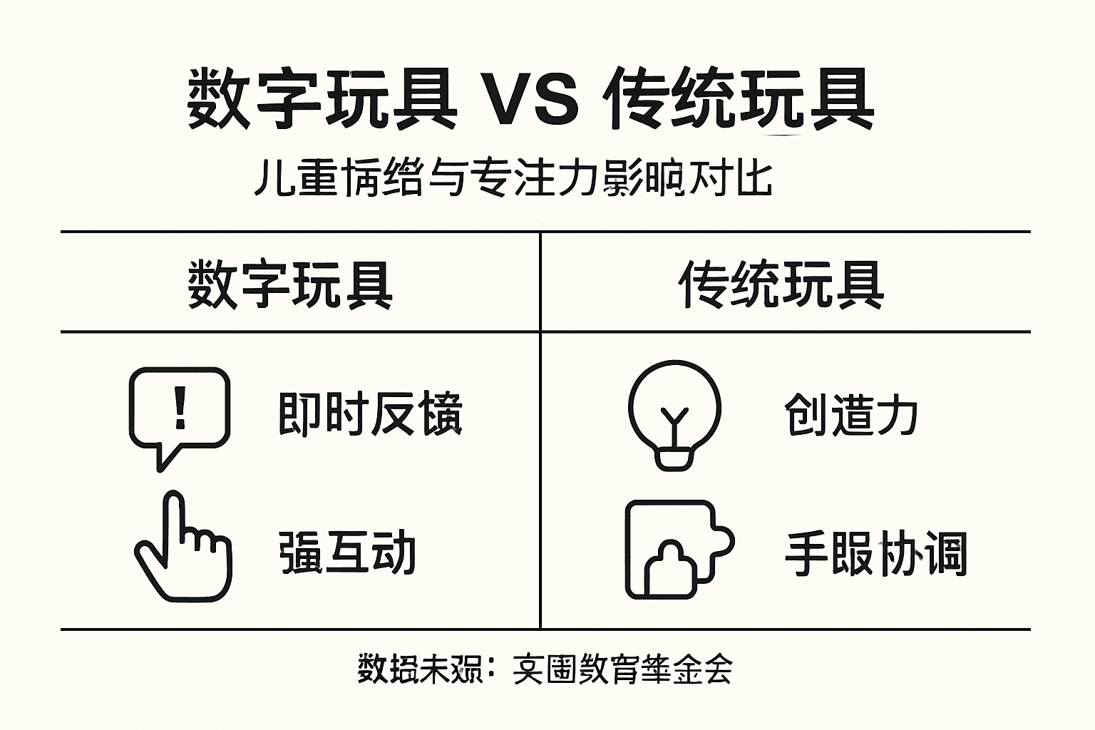 数字玩具与传统玩具对比图