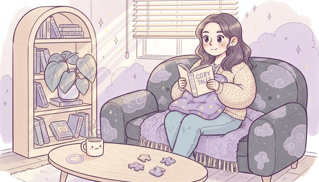 Woman using weighted toy for focus