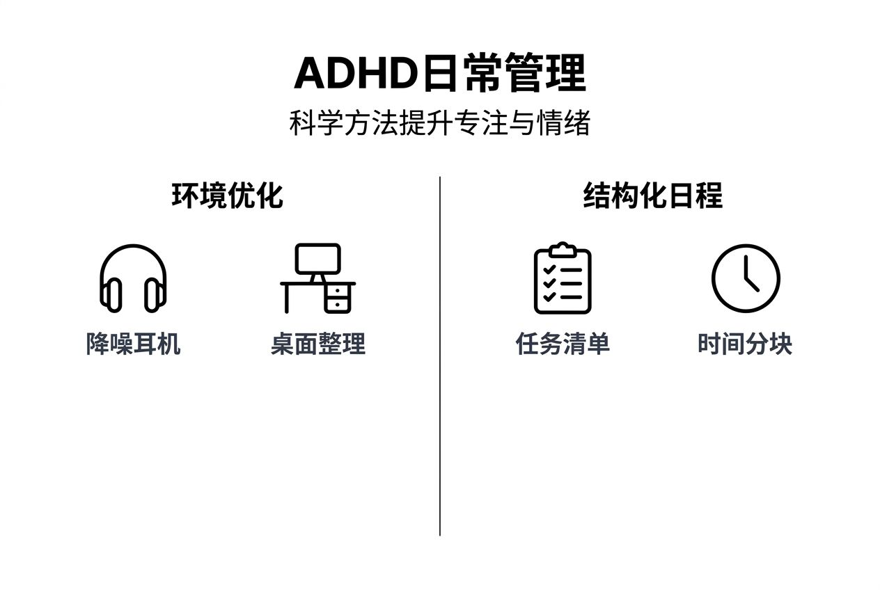 ADHD高效管理方法全攻略图解