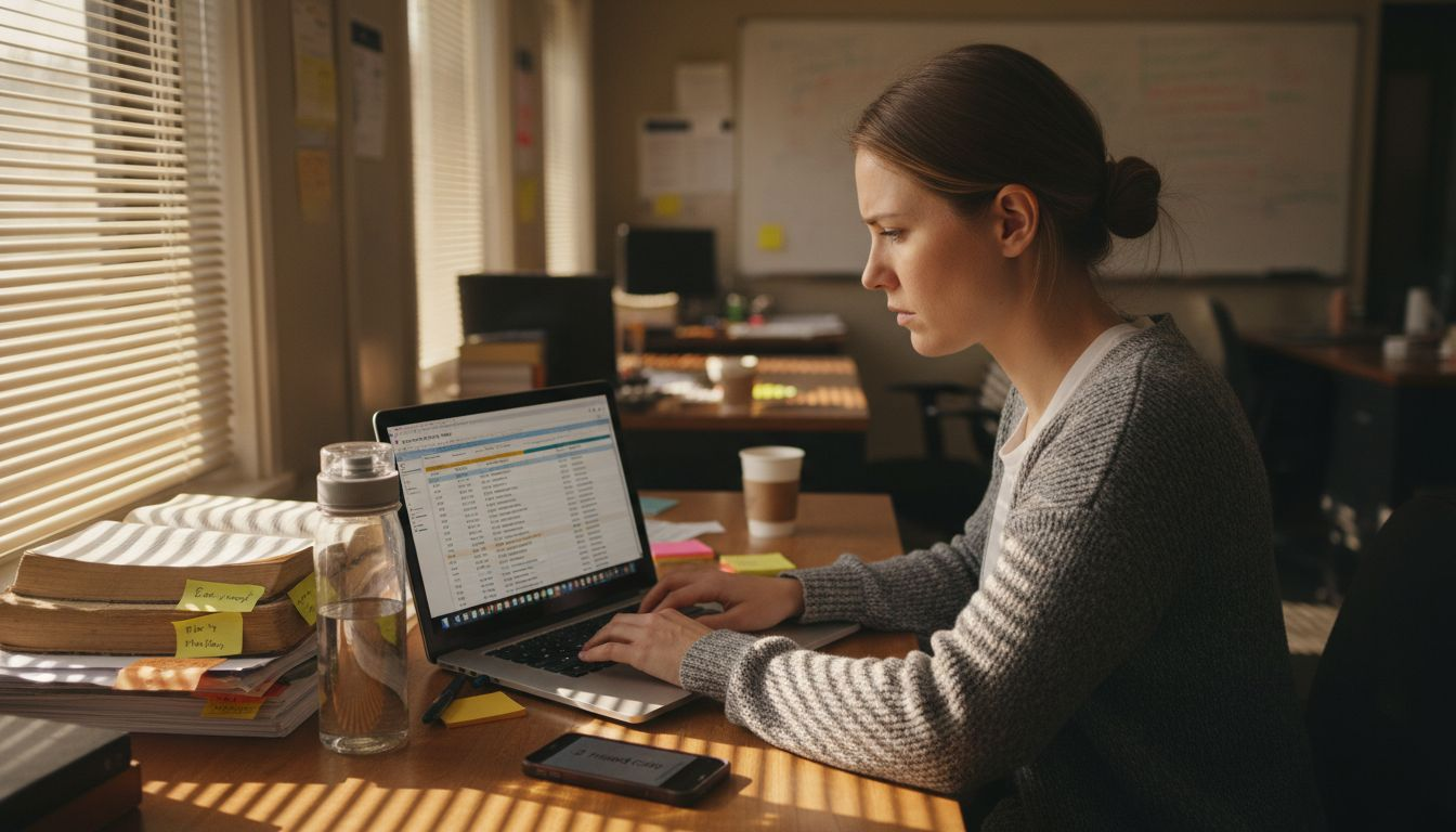 Content strategist researching keyword diversity