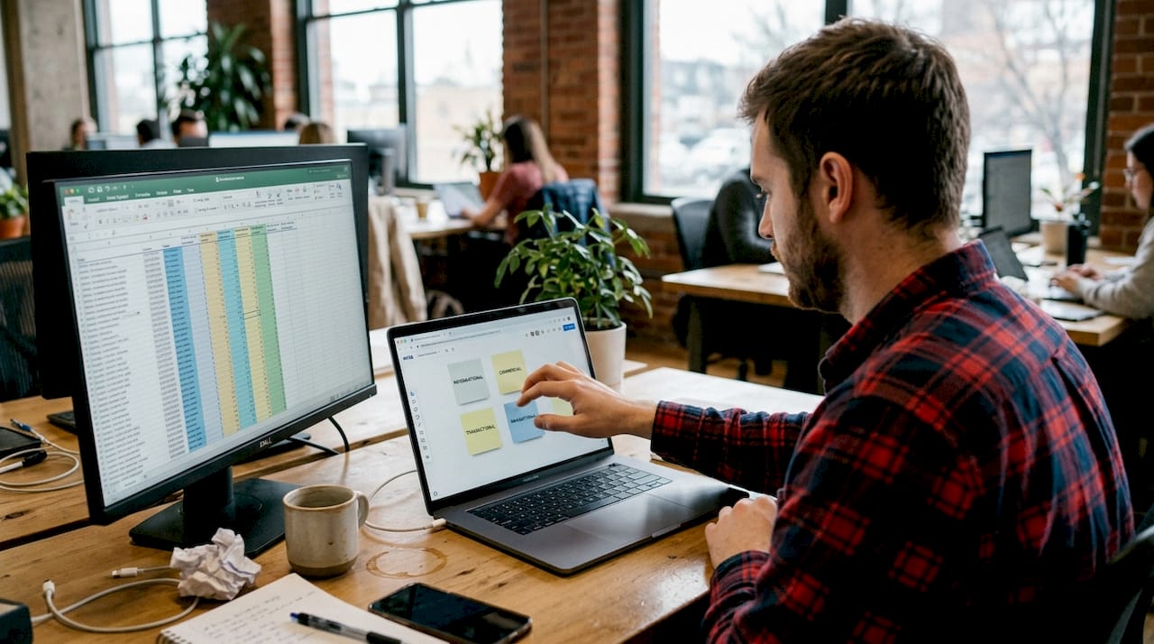 Marketer clusters keywords by search intent