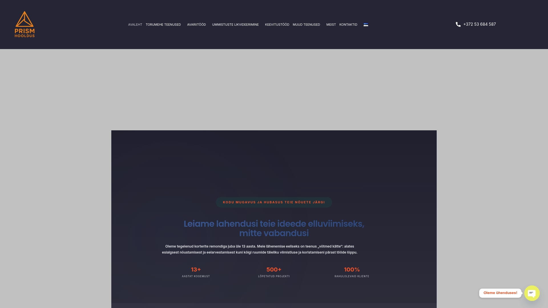 Prism — строительство и ремонт в Таллине и Харьюмаа