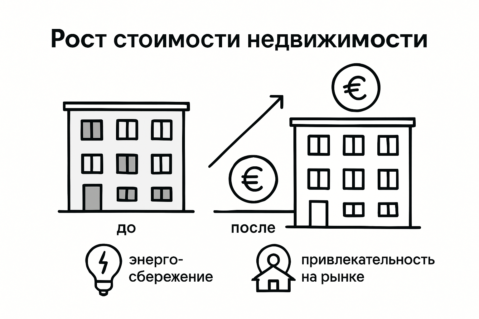 Инфографика: как ремонт повышает стоимость недвижимости