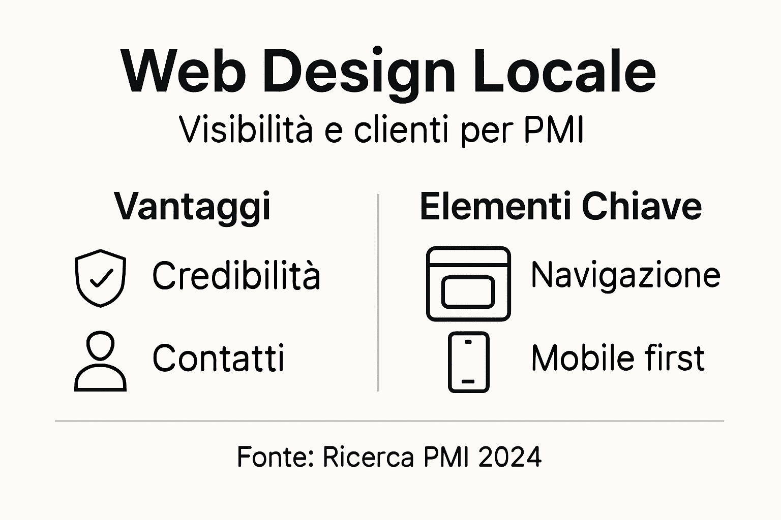 Infografica: tutti i vantaggi e gli aspetti fondamentali del web design