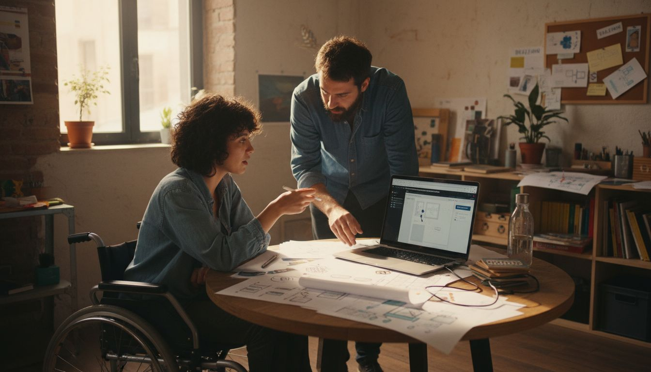 Web designer a confronto sulle migliori soluzioni per rendere i layout accessibili e inclusivi