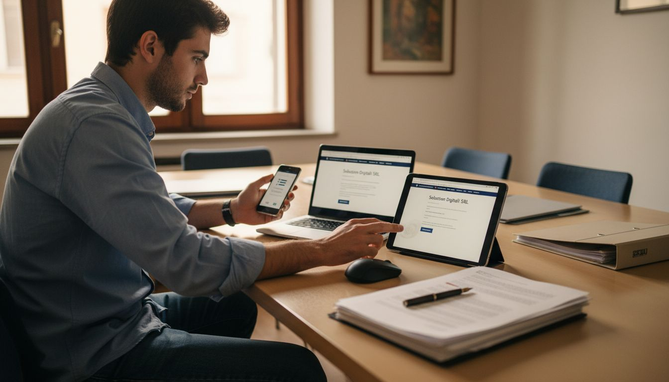 Verifica come il sito aziendale viene visualizzato su diversi dispositivi