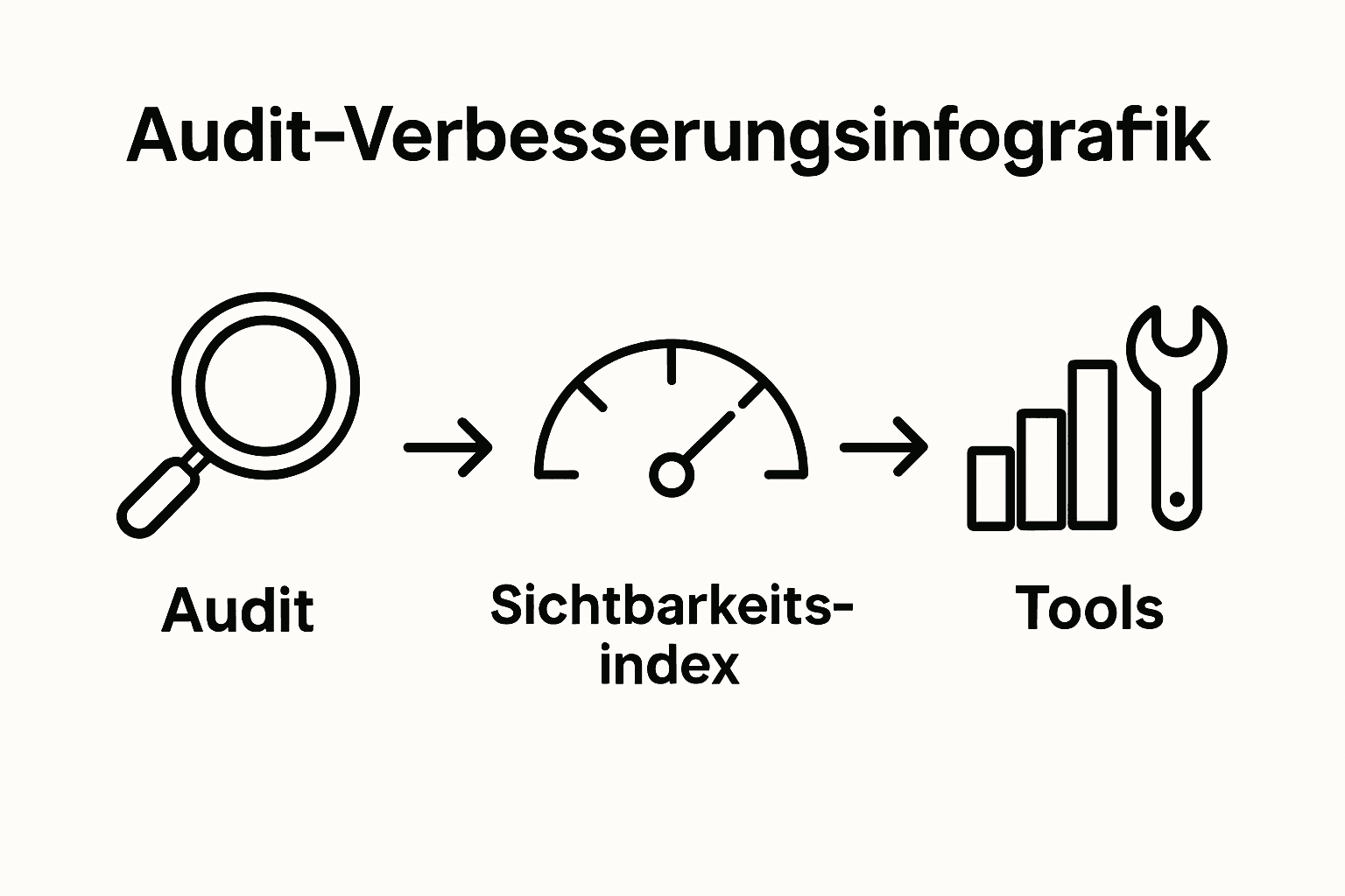 Infografik: Wichtige Kennzahlen und Tools für den SEO-Check
