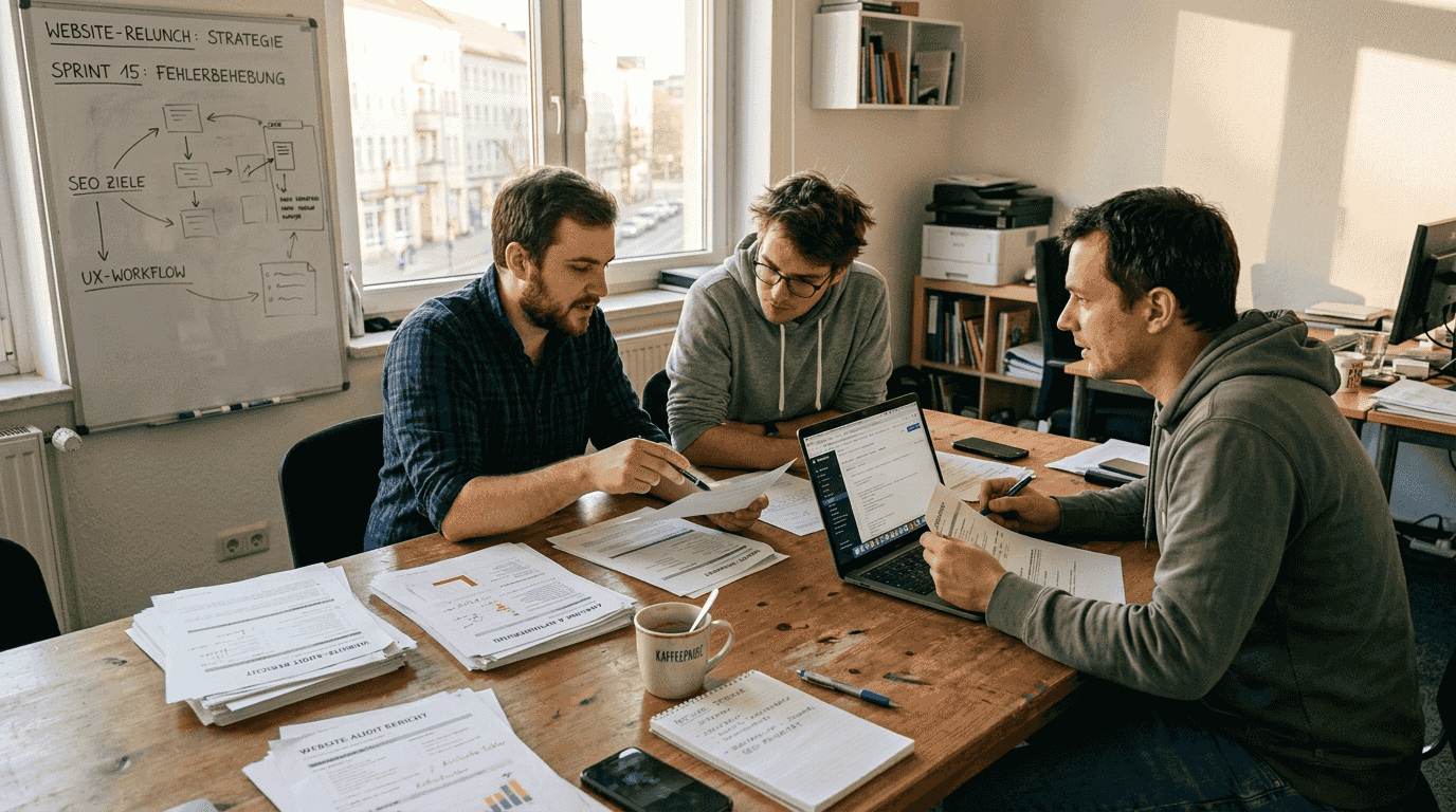 Webentwickler prüfen Prüfberichte gezielt auf doppelte Inhalte.